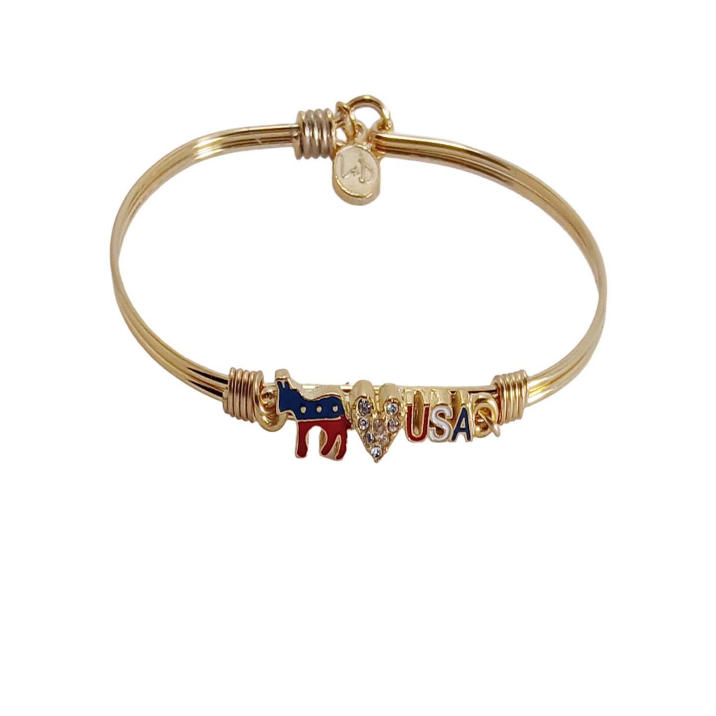 Democrat/Heart/USA Bracelet