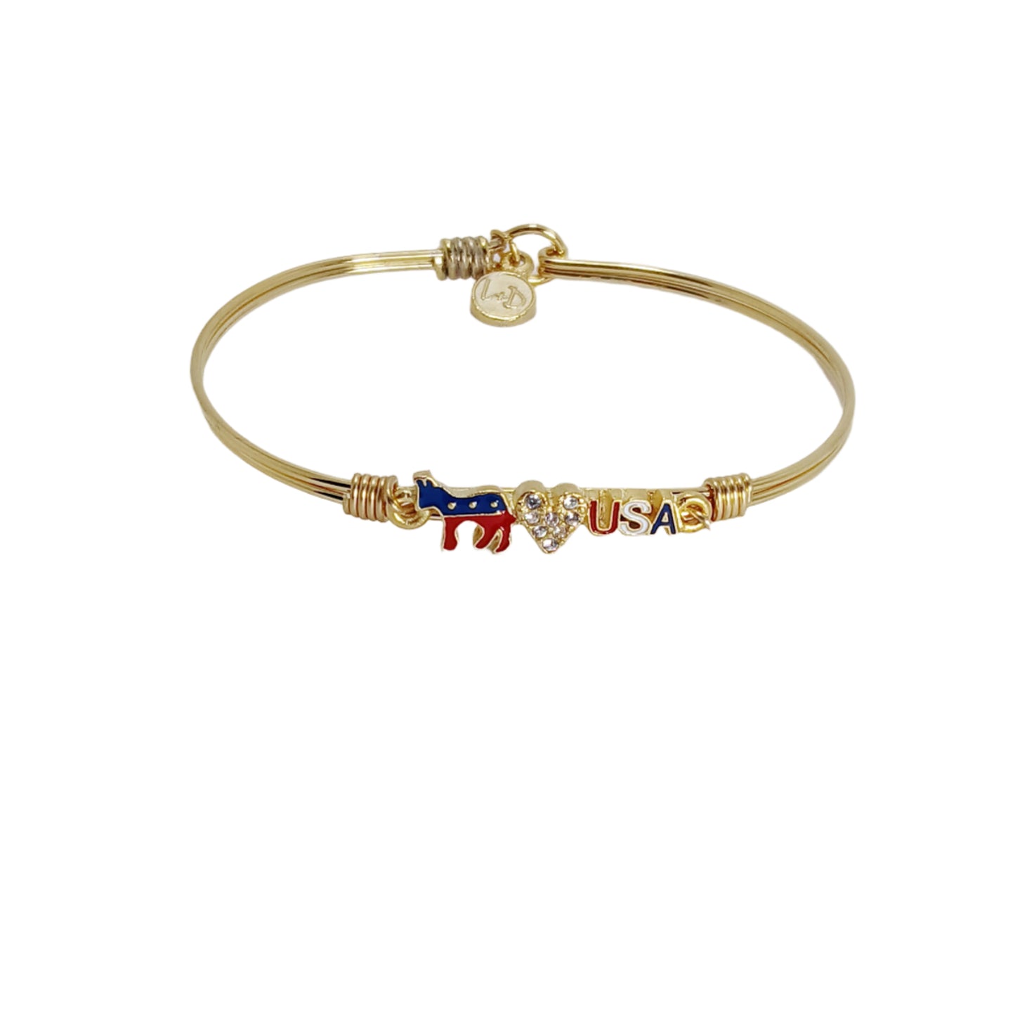 Democrat/Heart/USA Bracelet