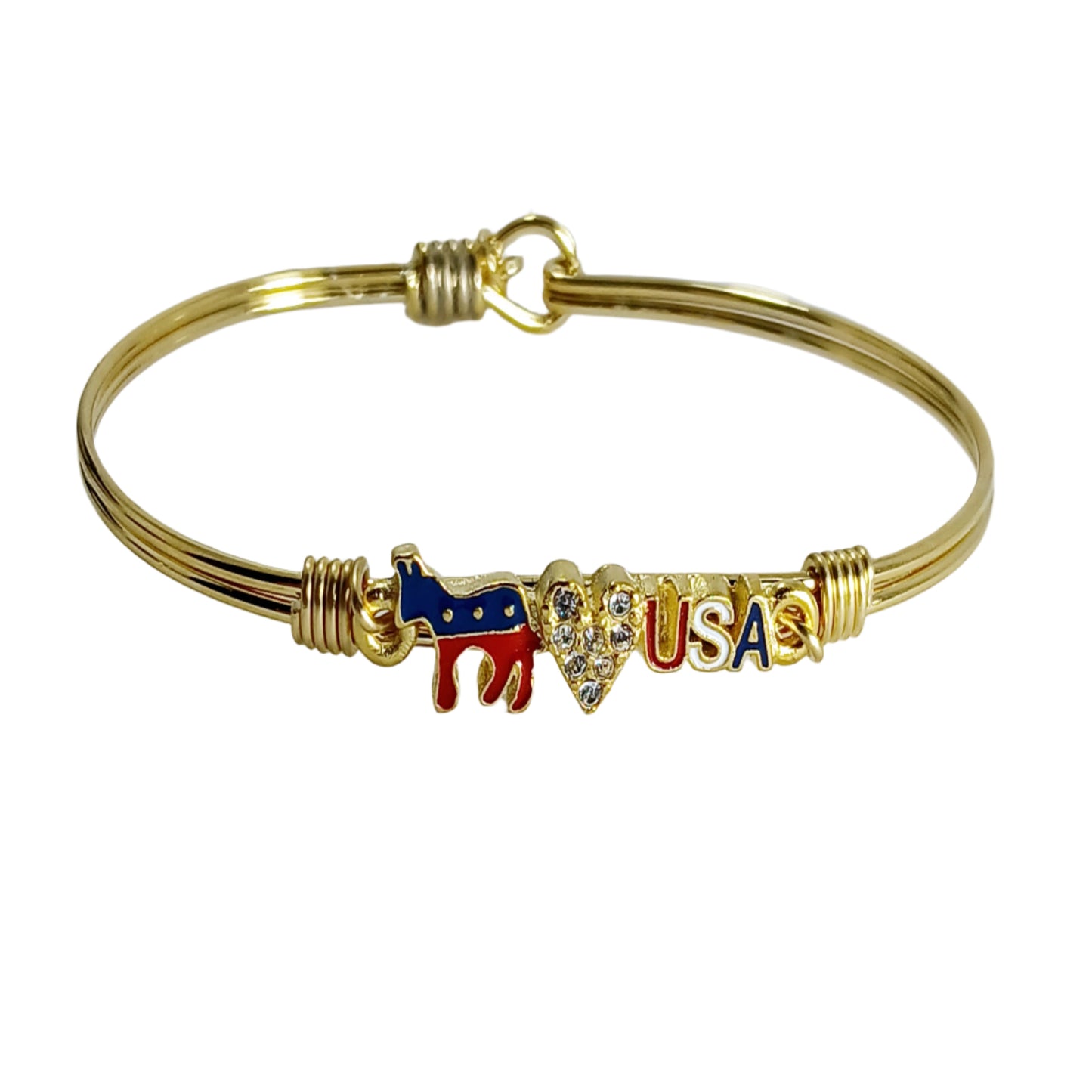 Democrat/Heart/USA Bracelet