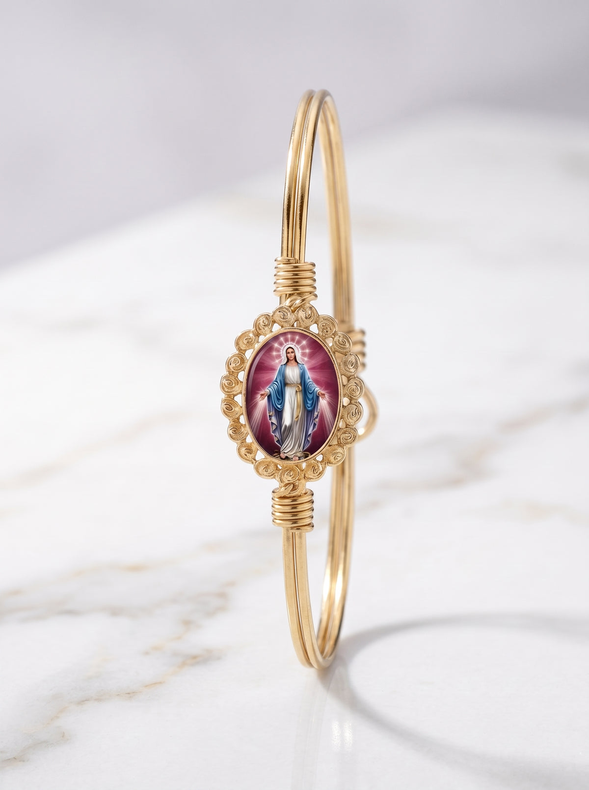 Rosette Mother Mary Bracelet