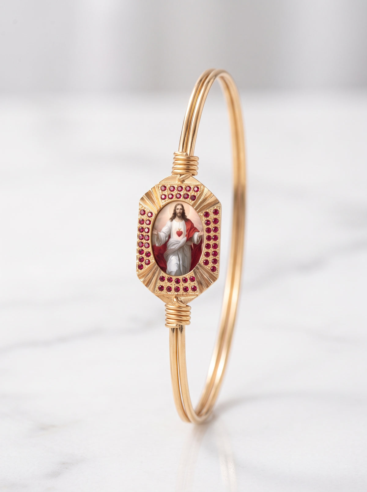 Sacred Heart of Jesus Siam Bracelet