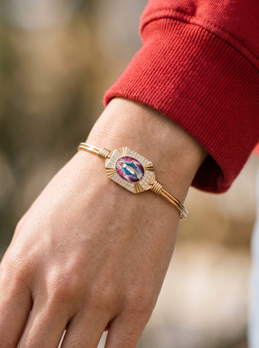 Mother Mary Crystal Bracelet