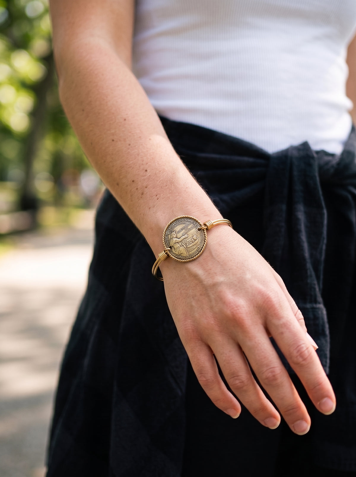 Patriotic Coin Bracelet