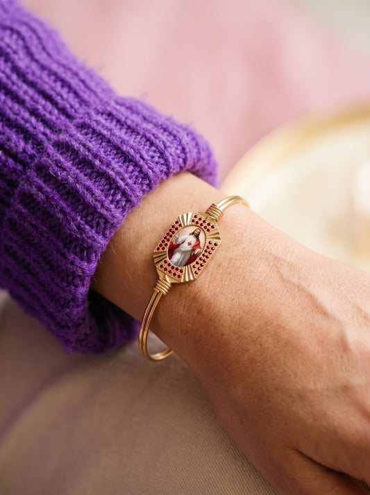 Sacred Heart of Jesus Siam Bracelet