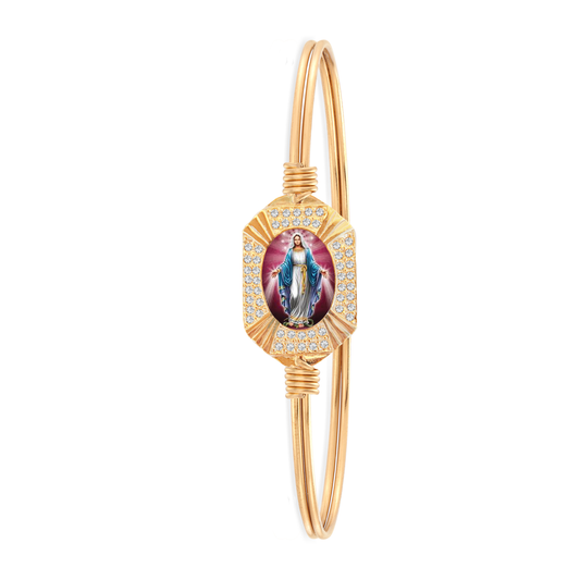 Mother Mary Crystal Bracelet